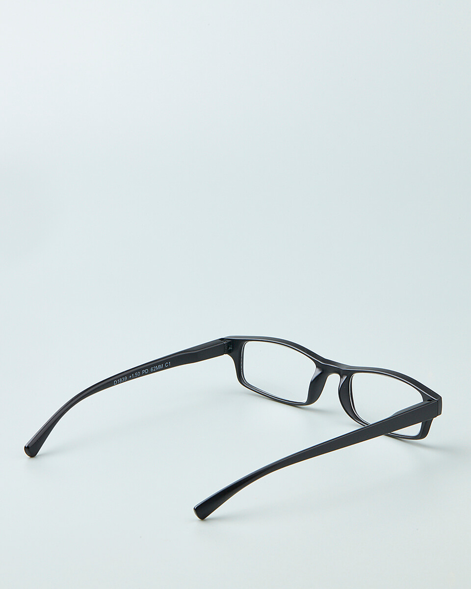 Γυαλιά Διαβάσματος Πρεσβυωπίας με Εύκαμπτους Βραχίονες & Ανθεκτικό Σκελετό D1839 ΜΑΥΡΟ