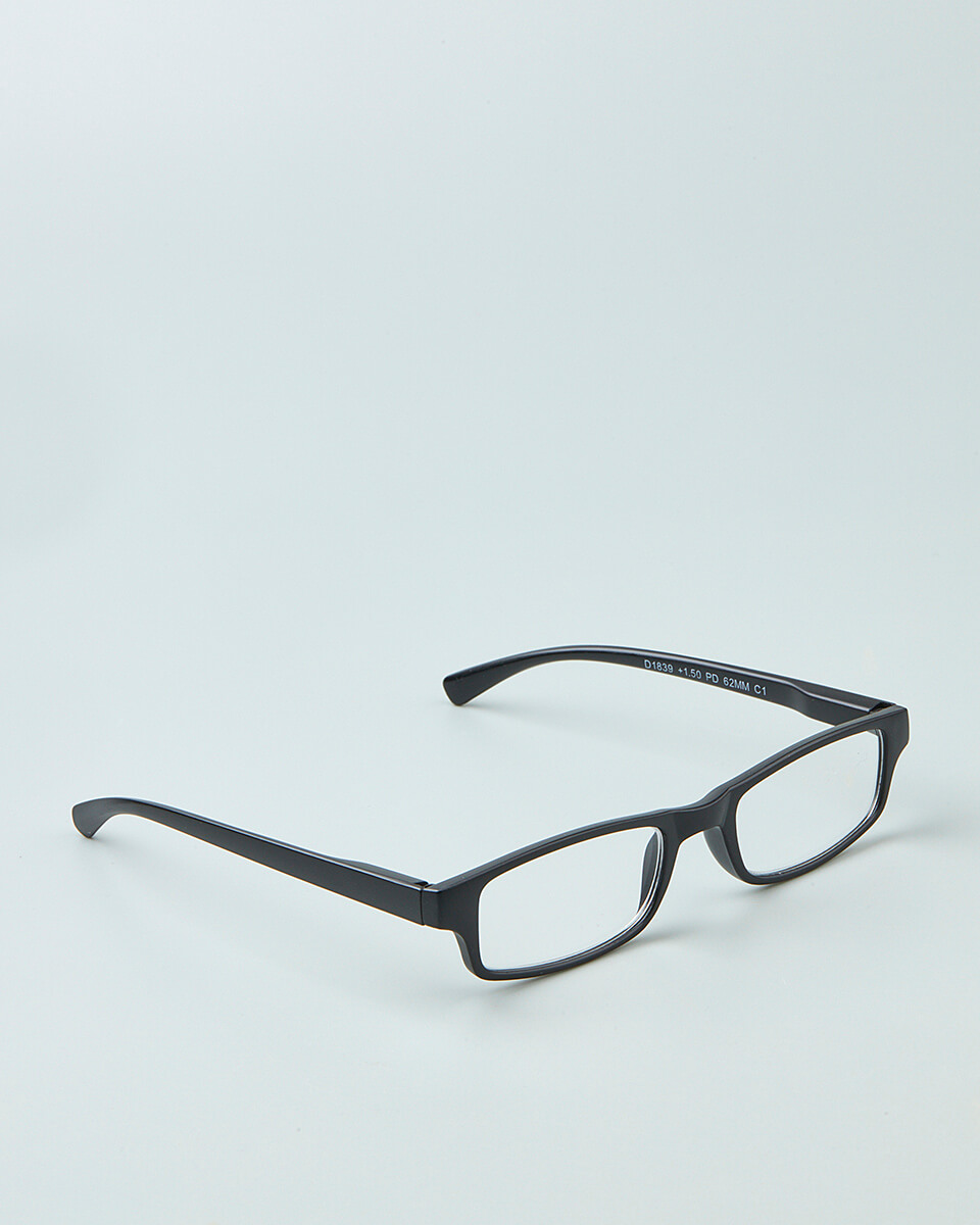 Γυαλιά Διαβάσματος Πρεσβυωπίας με Εύκαμπτους Βραχίονες & Ανθεκτικό Σκελετό D1839 ΜΑΥΡΟ