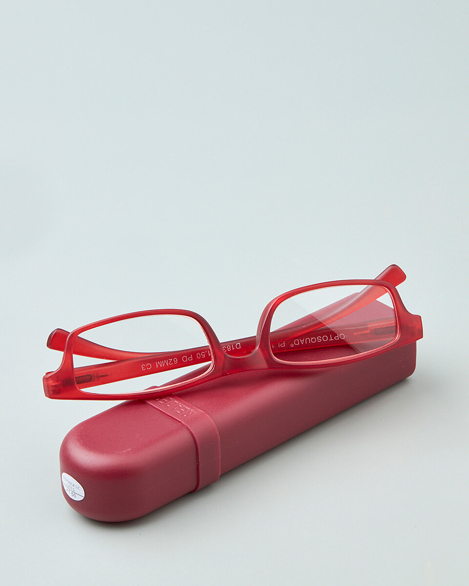 Γυαλιά Διαβάσματος Πρεσβυωπίας με Εύκαμπτους Βραχίονες & Ανθεκτικό Σκελετό D1839 ΚΟΚΚΙΝΟ