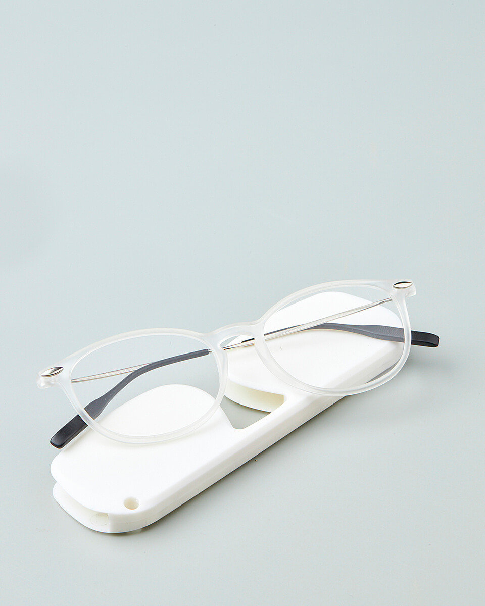 Γυαλιά Διαβάσματος Πρεσβυωπίας με Εύκαμπτους Βραχίονες & Ανθεκτικό Σκελετό S1848 ΑΣΠΡΟ