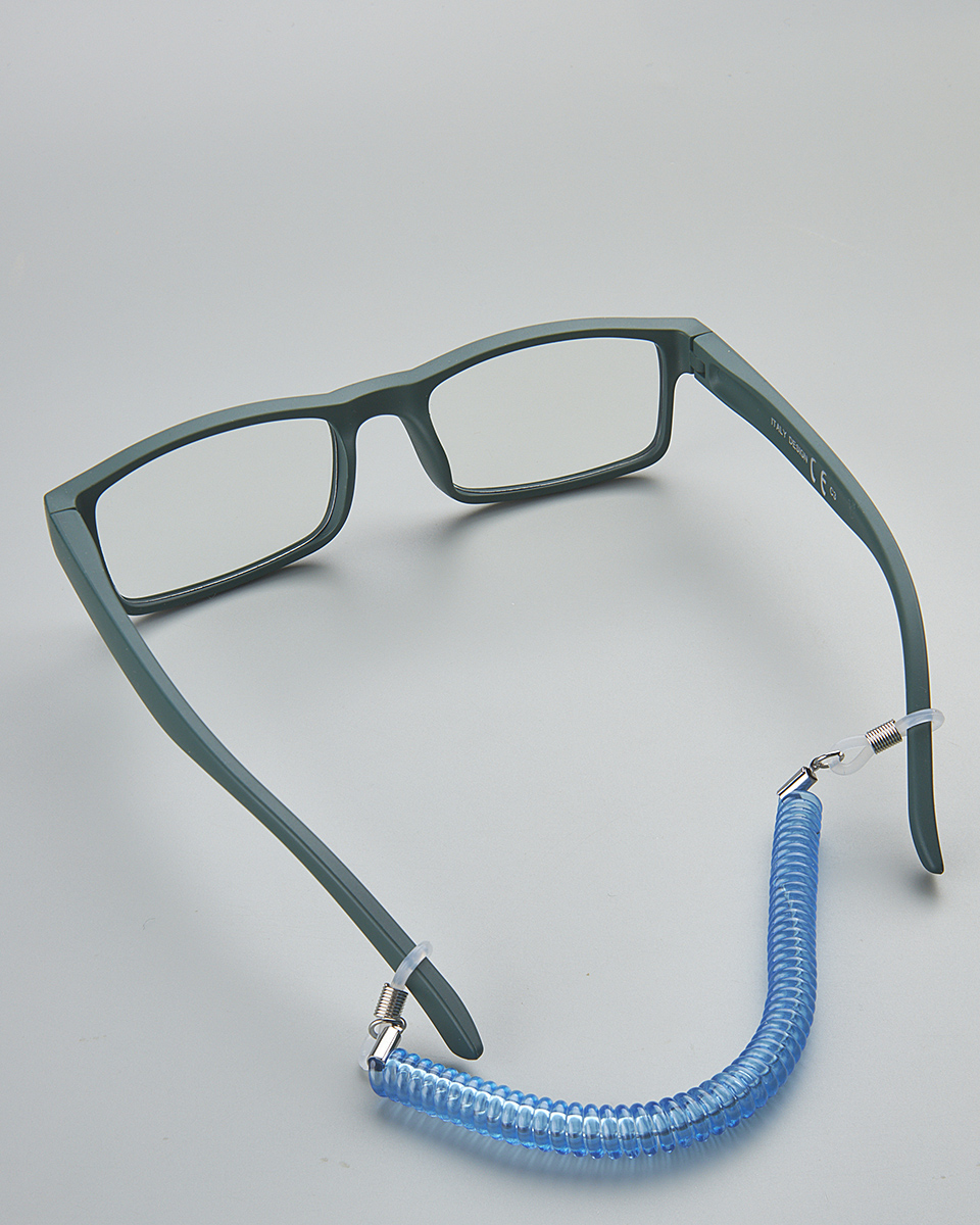 Κορδόνι Γυαλιών spiral σε μπλέ Χρώμα