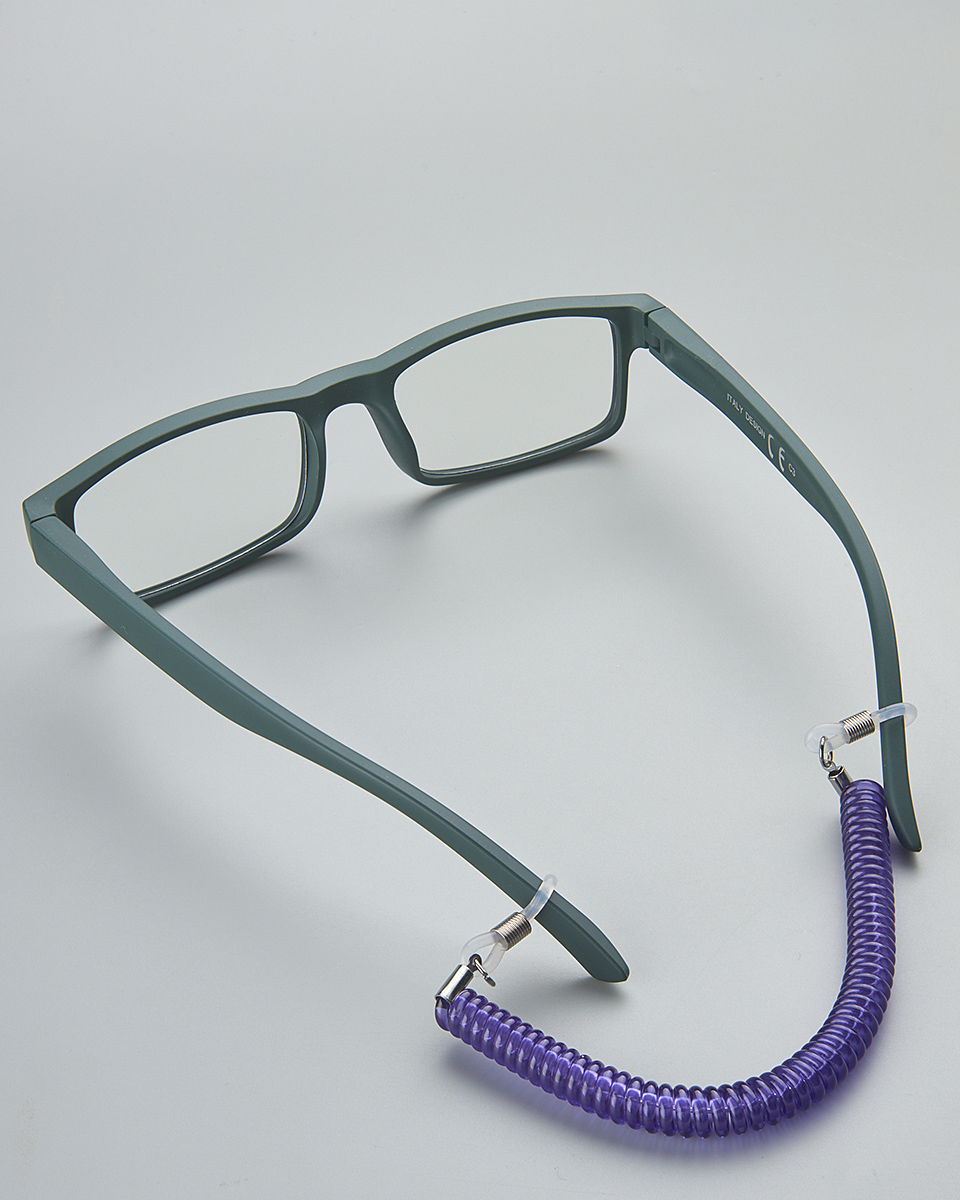 Κορδόνι Γυαλιών spiral σε μωβ Χρώμα
