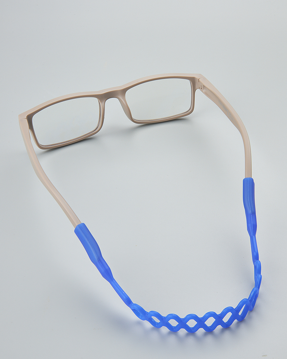 Κορδόνι Γυαλιών σιλικόνης σε Μπλε Χρώμα