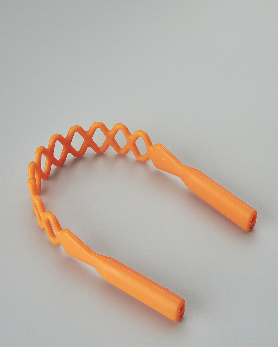 Κορδόνι Γυαλιών σιλικόνης σε Πορτοκαλί Χρώμα