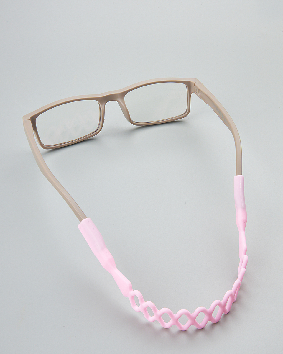 Κορδόνι Γυαλιών σιλικόνης σε Ροζ Χρώμα