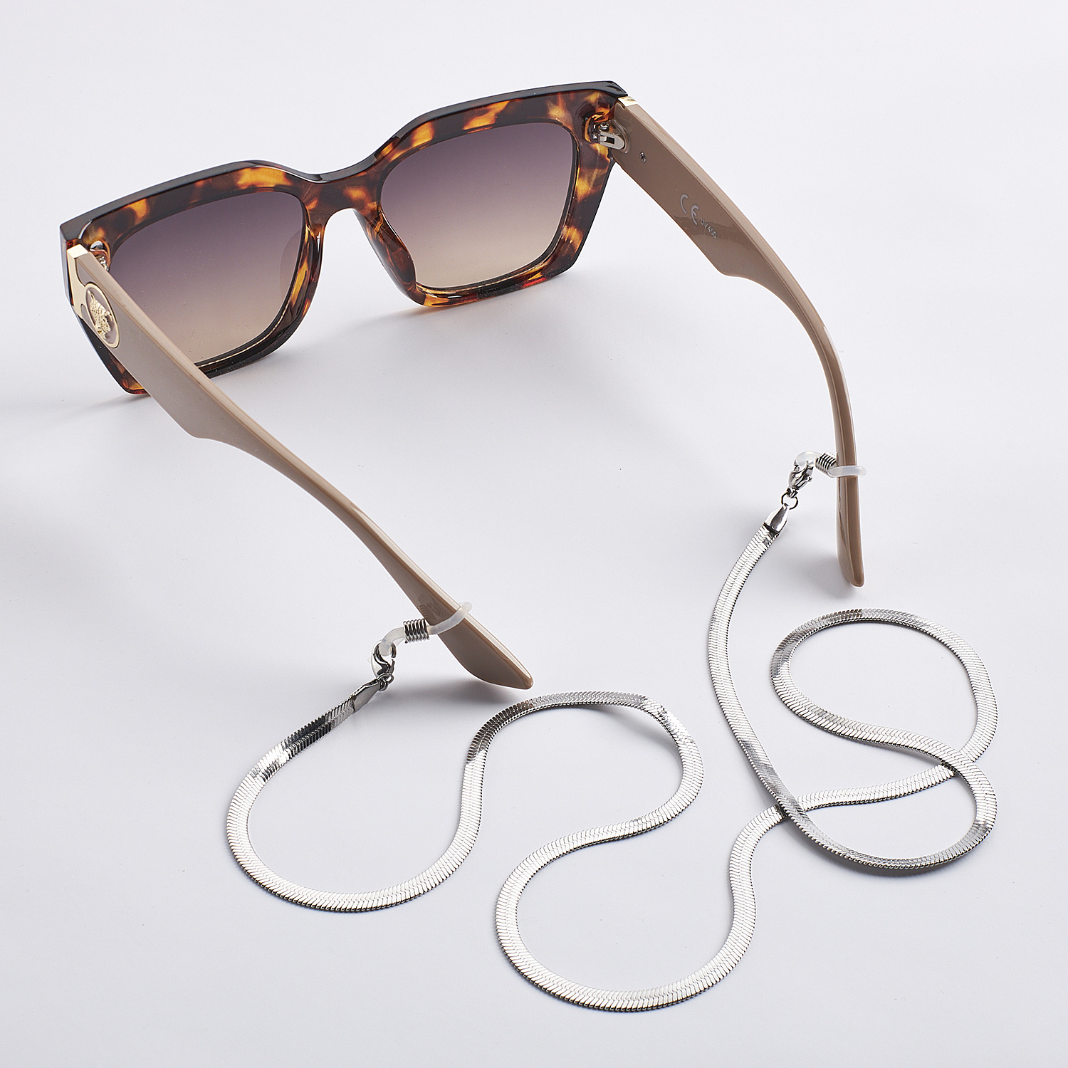 Sequoia κορδόνι γυαλιών snake AG-1054 ασημί