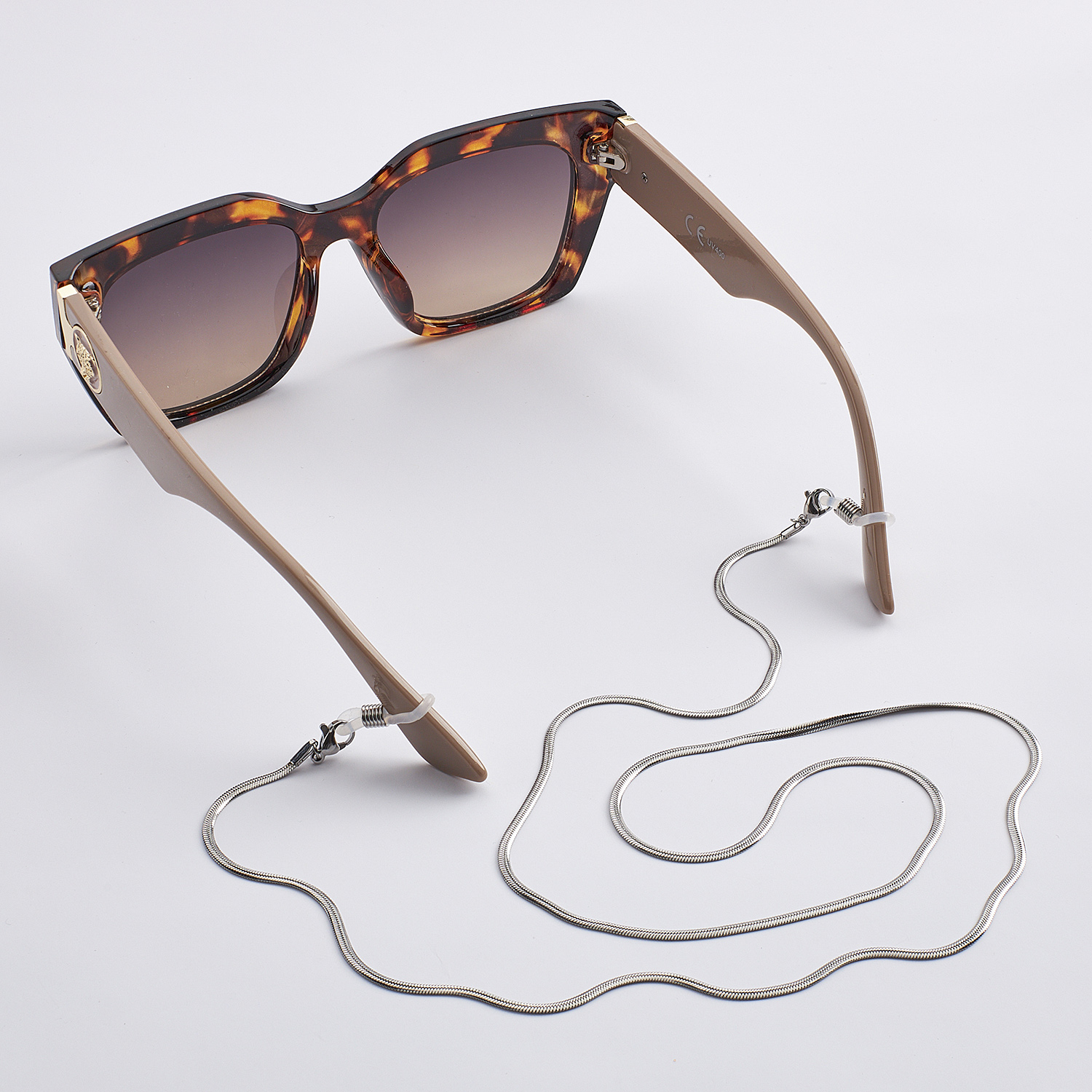 Sequoia κορδόνι γυαλιών snake AG-1059 ασημί