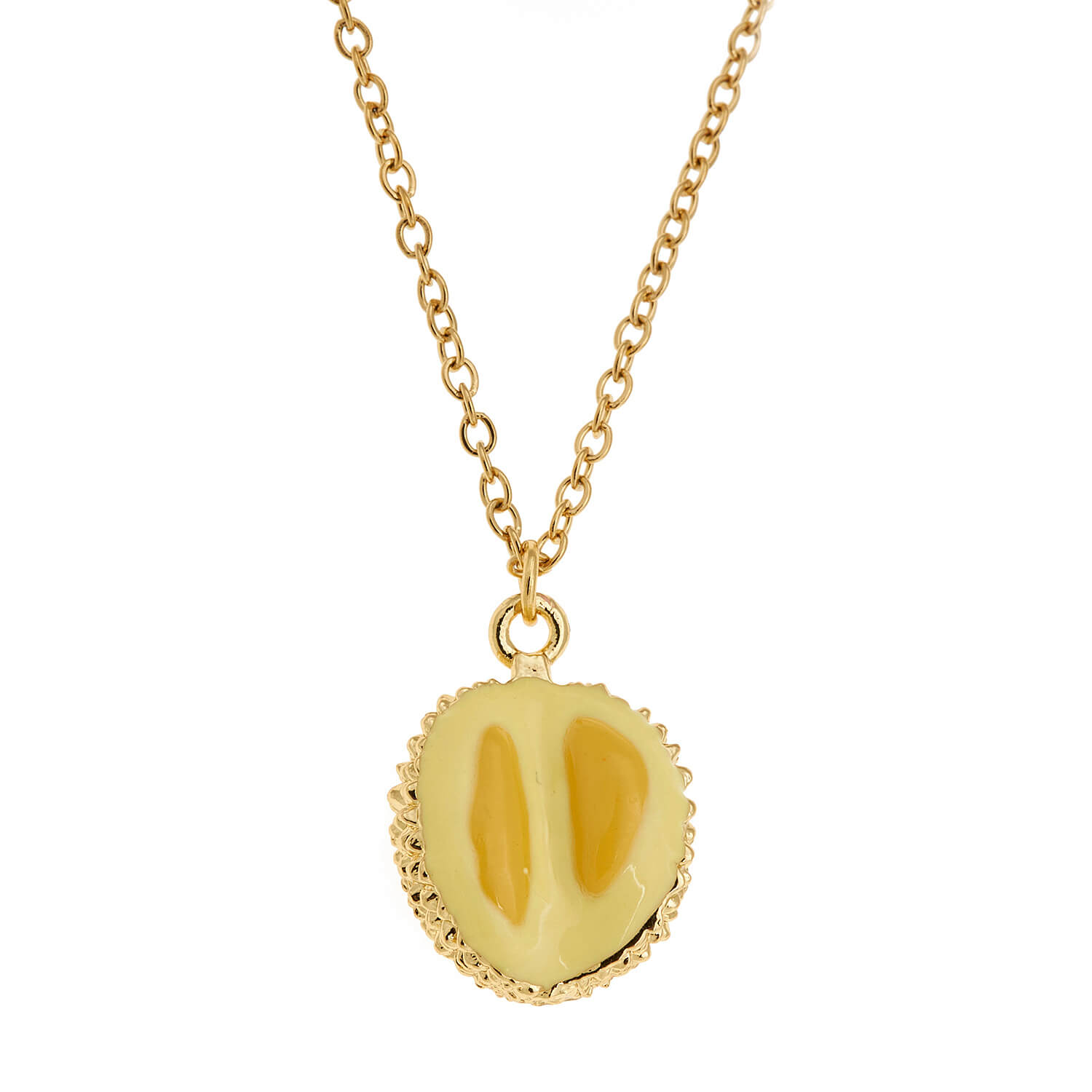 Sequoia Παιδικό Υποαλλεργικό ατσάλινο επιχρυσωμένο Κολιέ με μοτίφ πεπόνι