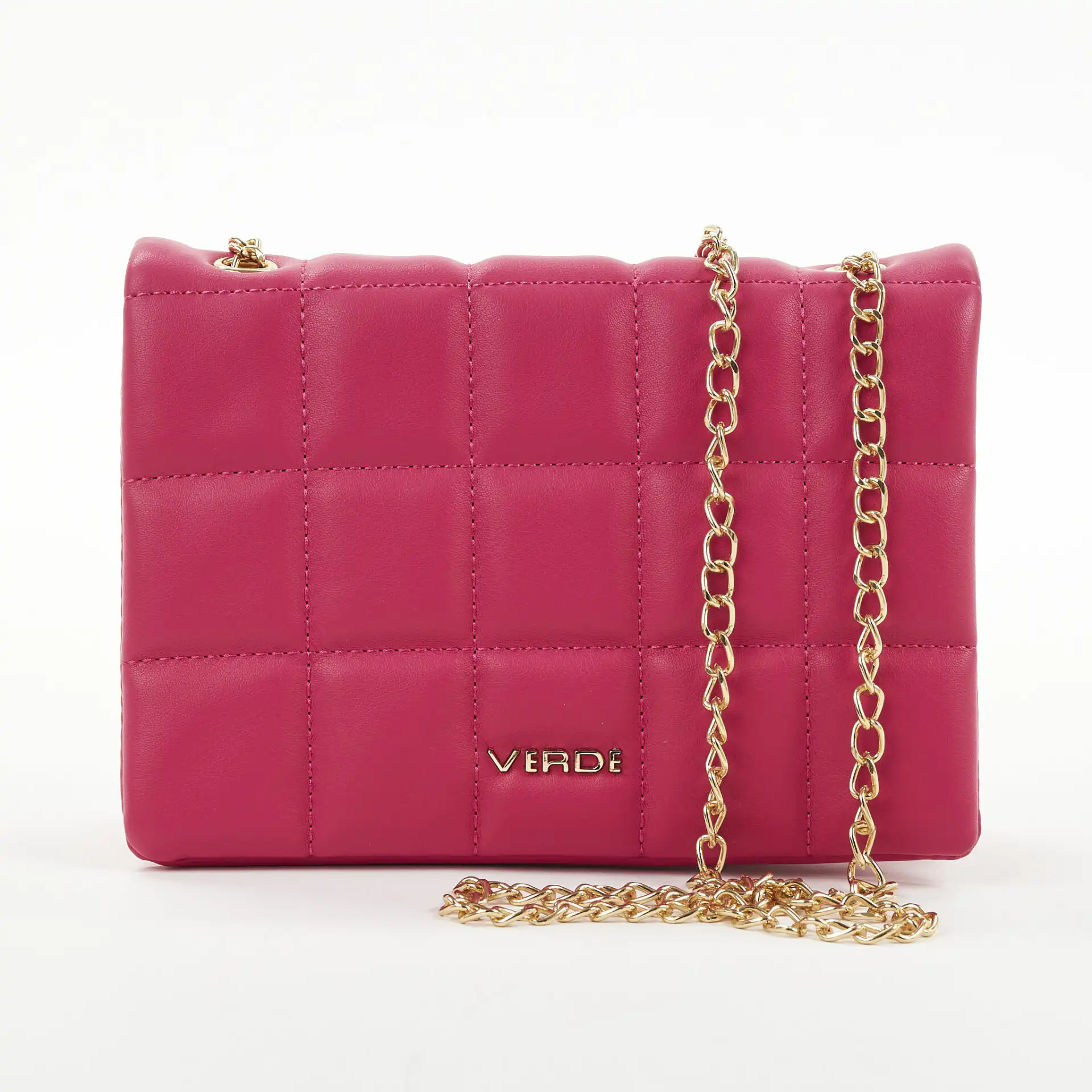 Verde Γυναικείο Τσαντάκι Αμπιγέ 01-1560 Φούξια