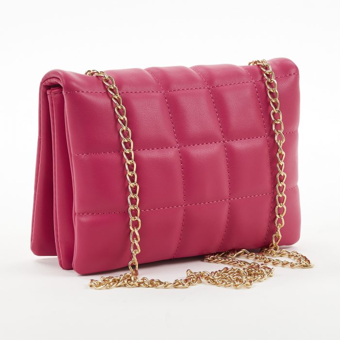 Verde Γυναικείο Τσαντάκι Αμπιγέ 01-1560 Φούξια