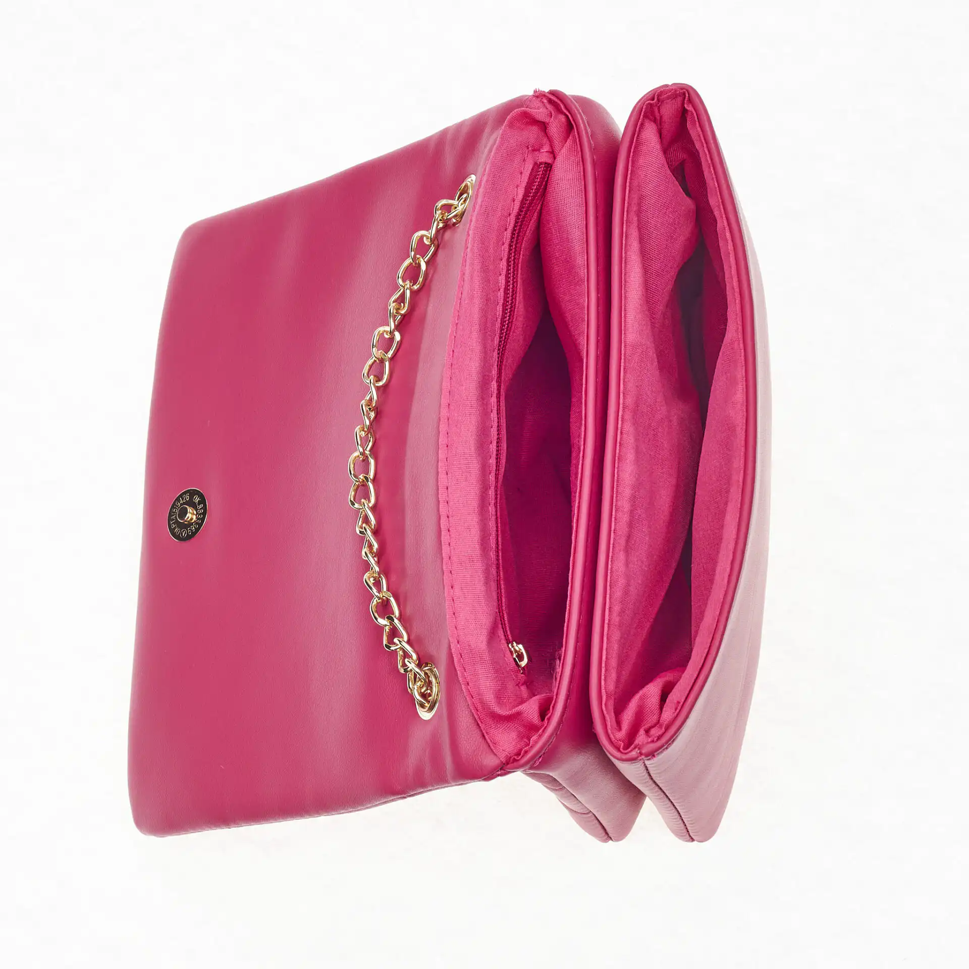 Verde Γυναικείο Τσαντάκι Αμπιγέ 01-1560 Φούξια