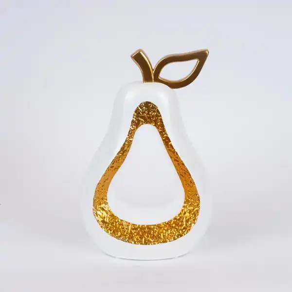 ΔΙΑΚΟΣΜΗΤΙΚΟ ΑΧΛΑΔΙ ΠΟΛΥΡΕΖΙΝ ΛΕΥΚΟ – ΧΡΥΣΟ 16.8×8.5×24.8cm ΔΙΑΚΟΣΜΗΤΙΚΟ ΑΧΛΑΔΙ ΠΟΛΥΡΕΖΙΝ ΛΕΥΚΟ – ΧΡΥΣΟ 16.8×8.5×24.8cm