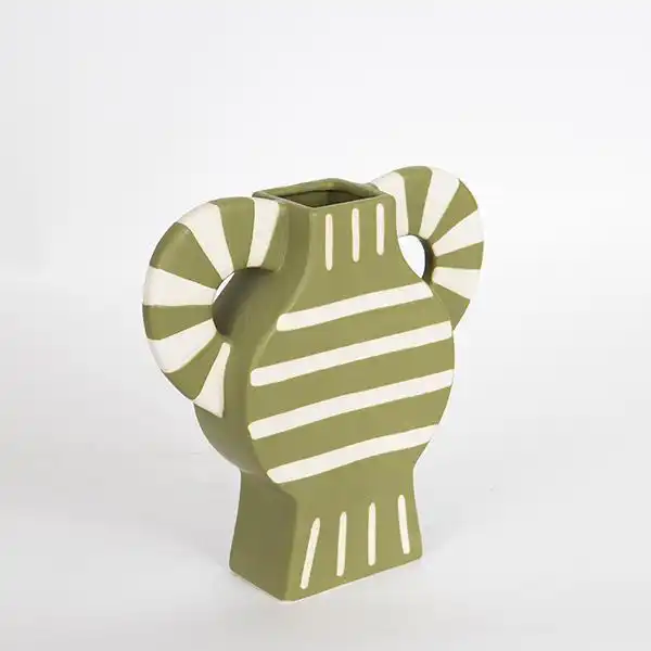 ΒΑΖΟ ΚΕΡΑΜΙΚΟ ΛΑΔΙ – ΜΠΕΖ  32x 8×30.8cm