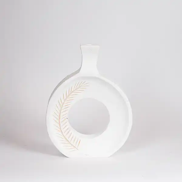 ΒΑΖΟ ΞΥΛΟ ΛΕΥΚΟ-ΦΥΣΙΚΟ 25x6x32cm ΒΑΖΟ ΞΥΛΟ ΛΕΥΚΟ-ΦΥΣΙΚΟ 25x6x32cm