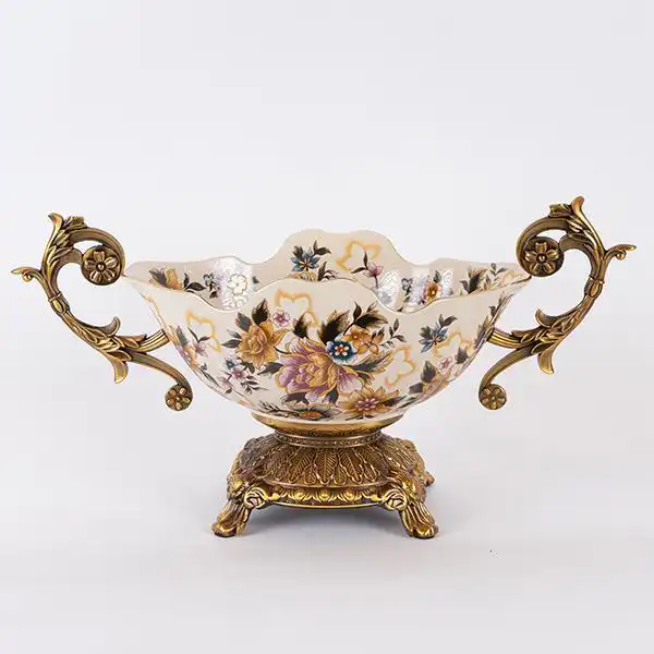 ΦΟΝΤΑΝΙΕΡΑ ΠΟΡΣΕΛΑΝΙΝΗ ΛΕΥΚΗ – ΧΡΥΣΗ 47x19x25cm ΦΟΝΤΑΝΙΕΡΑ ΠΟΡΣΕΛΑΝΙΝΗ ΛΕΥΚΗ – ΧΡΥΣΗ 47x19x25cm