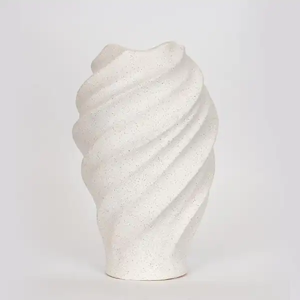 ΒΑΖΟ ΚΕΡΑΜΙΚΟ ΛΕΥΚΟ 17.5×17.5x28cm