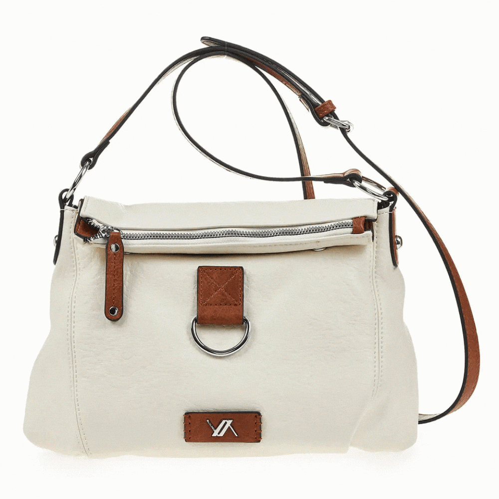 Verde Γυναικεία Τσάντα Χιαστί 16-6925 Nude