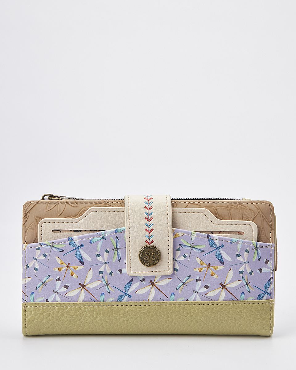 Sweet Candy Γυναικείο Πορτοφόλι με Vintage Floral Σχέδιο – Floral Whisper