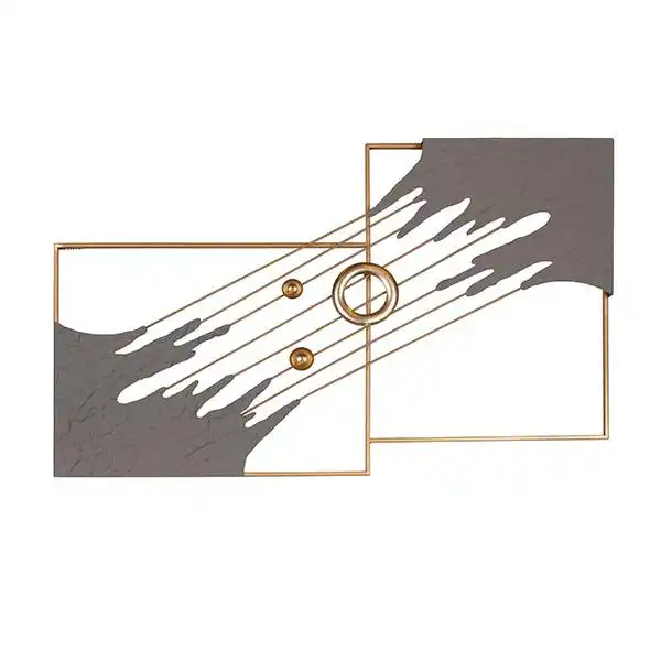 ΔΙΑΚΟΣΜΗΤΙΚΟ ΤΟΙΧΟΥ ΜΕΤΑΛΛΙΚΟ ΓΚΡΙ – ΧΡΥΣΟ 80x5x50cm ΔΙΑΚΟΣΜΗΤΙΚΟ ΤΟΙΧΟΥ ΜΕΤΑΛΛΙΚΟ ΓΚΡΙ – ΧΡΥΣΟ 80x5x50cm