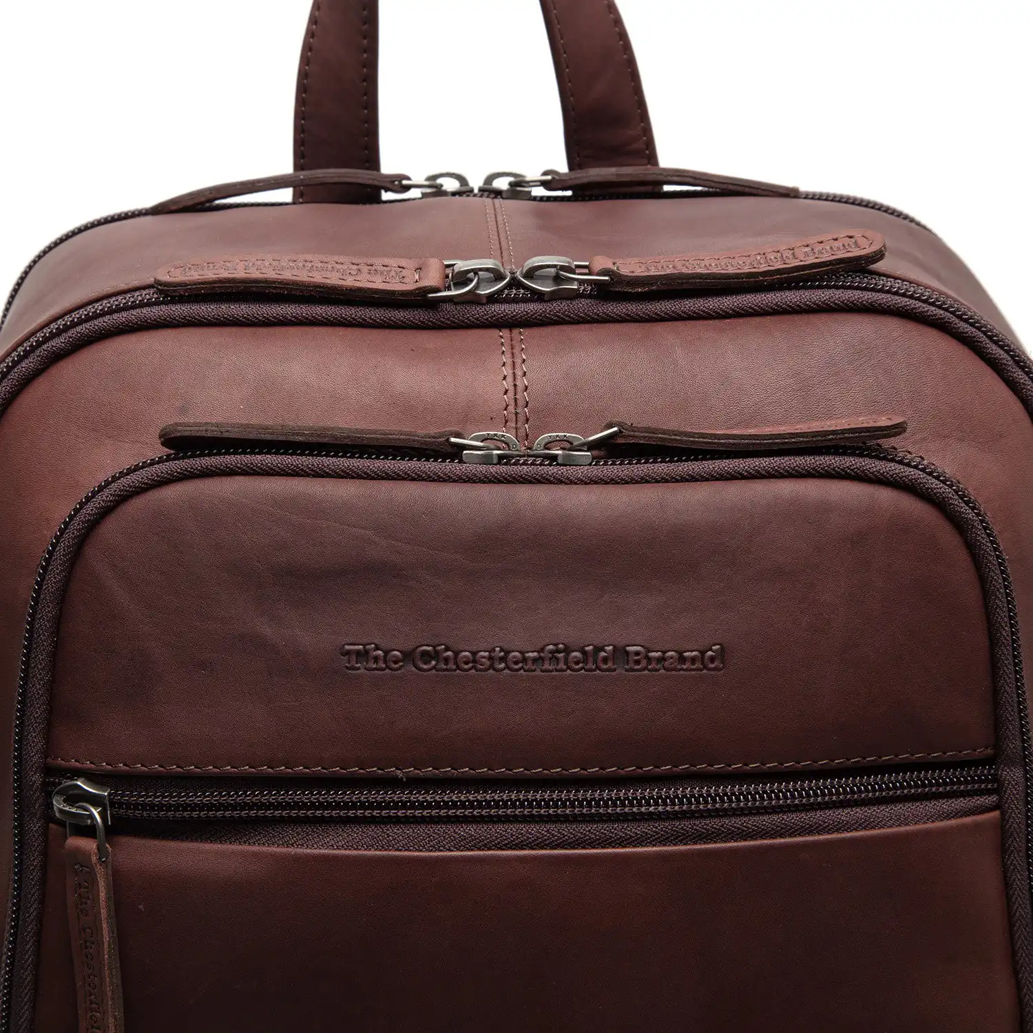 Chesterfield Leather Backpack Detroit Brown