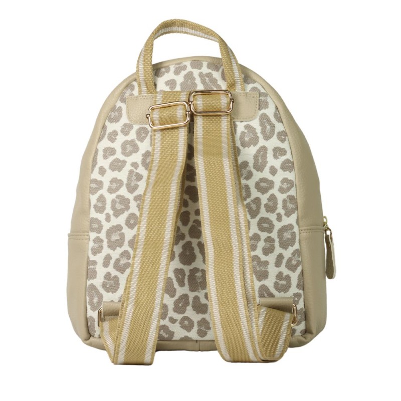 Μπεζ Λεοπάρ Σακίδιο Πλάτης Calliphana Μπεζ Λεοπάρ Σακίδιο Πλάτης Calliphana