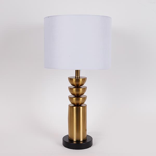 ΕΠΙΤΡΑΠΕΖΙΟ ΦΩΤΙΣΤΙΚΟ ΜΕ ΛΕΥΚΟ ΚΑΠΕΛΟ ΜΕΤΑΛΙΚΟ ΧΡΥΣΟ – ΜΑΥΡΟ 28x54cm