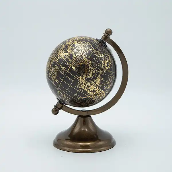 ΥΔΡΟΓΕΙΟΣ ΜΕΤΑΛΛΙΚΗ ΜΑΥΡΗ – ΧΡΥΣΗ 15.22cm