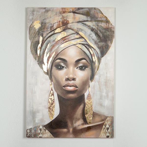 ΠΙΝΑΚΑΣ ΚΑΜΒΑΣ ΓΥΝΑΙΚΕΙΟ ΠΟΡΤΡΑΙΤΟ 80x3x120cm