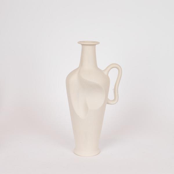 ΒΑΖΟ ΜΕ ΧΕΡΟΥΛΙ ΚΕΡΑΜΙΚΟ ΚΡΕΜ 19x14x39cm