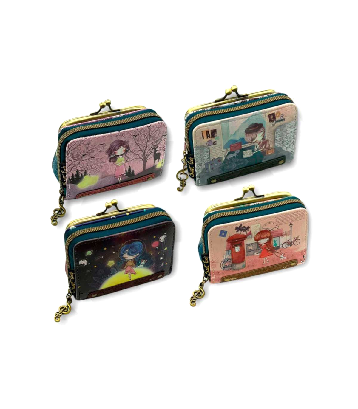 Γυναικείο πορτοφόλι Sweet Candy CGC073-4 Pink