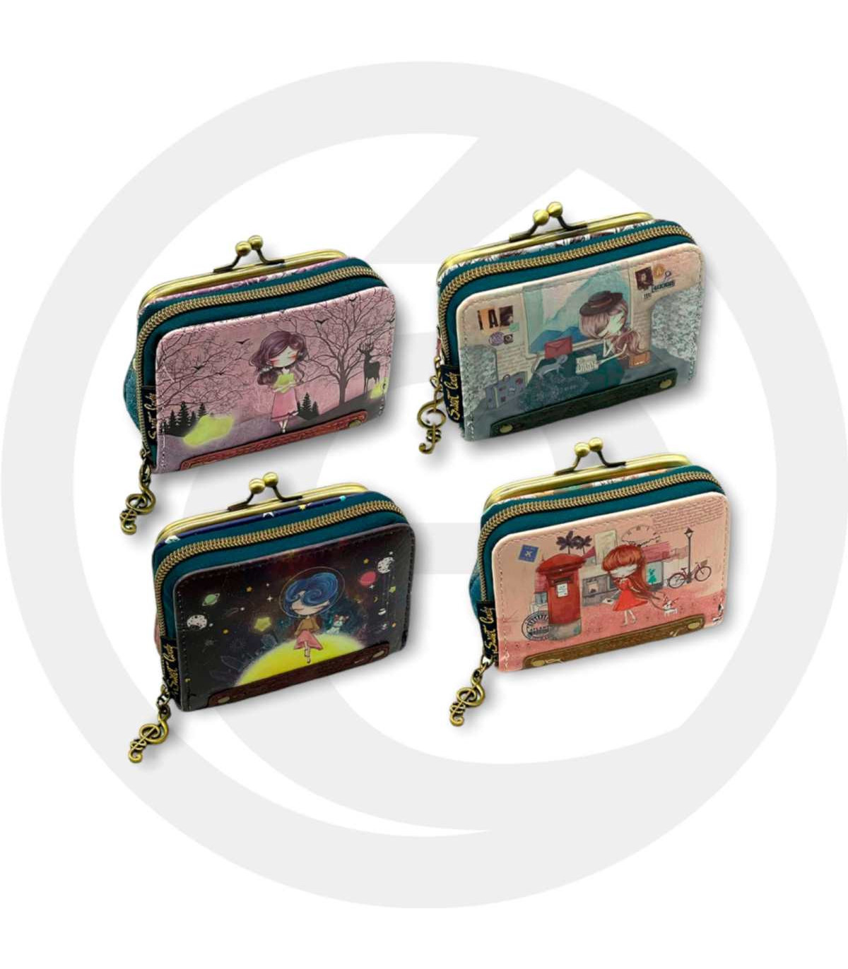 ΓυναικΓυναικείο πορτοφόλι Sweet Candy CGC073 Ballet