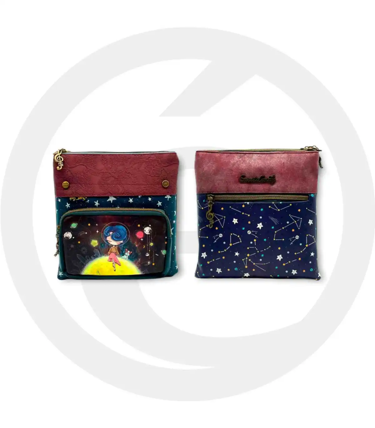 Γυναικεία Τσάντα Χιαστί Sweet Candy CGC074-4 Beige