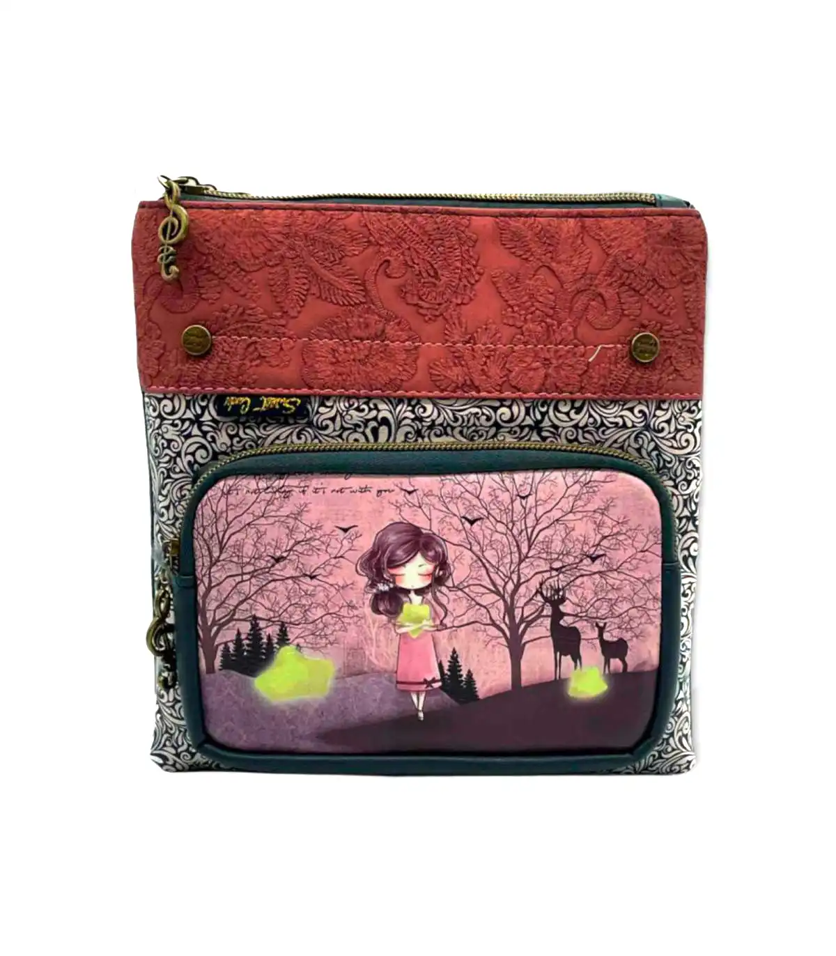 Γυναικεία Τσάντα Χιαστί Sweet Candy CGC074-5 Paris πουρου