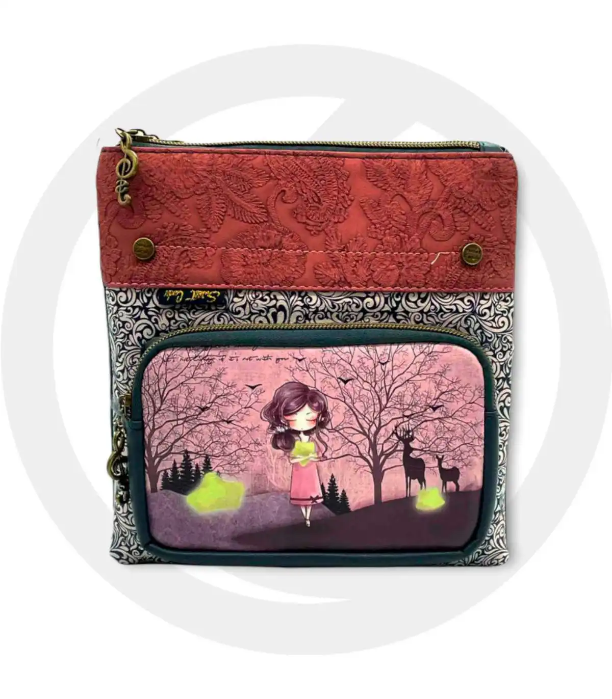 Γυναικεία Τσάντα Χιαστί Sweet Candy CGC074-4 Beige