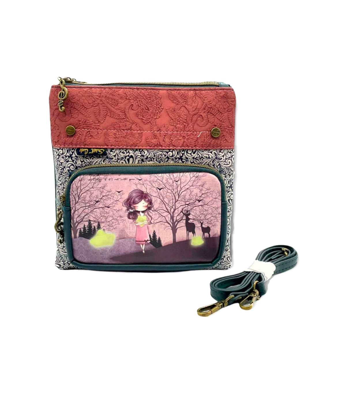 Γυναικεία Τσάντα Χιαστί Sweet Candy CGC074-4 Pink Γυναικεία Τσάντα Χιαστί Sweet Candy CGC074-4 Pink