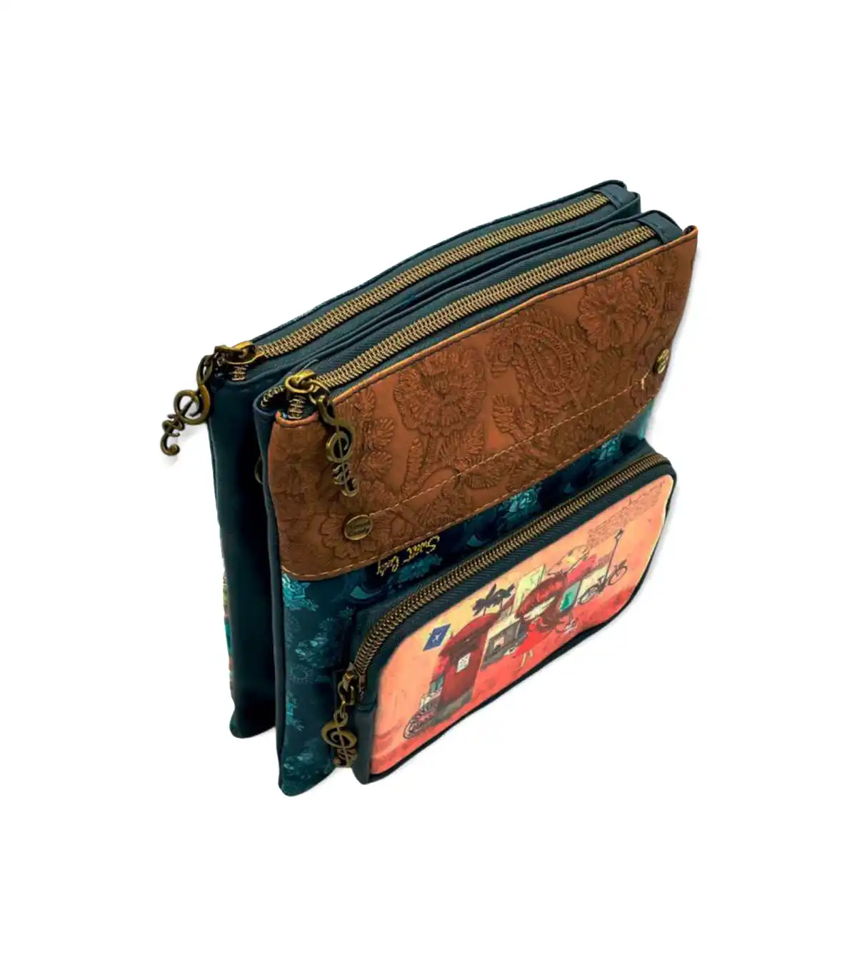 Γυναικεία Τσάντα Χιαστί Sweet Candy CGC074-5 Paris πουρου