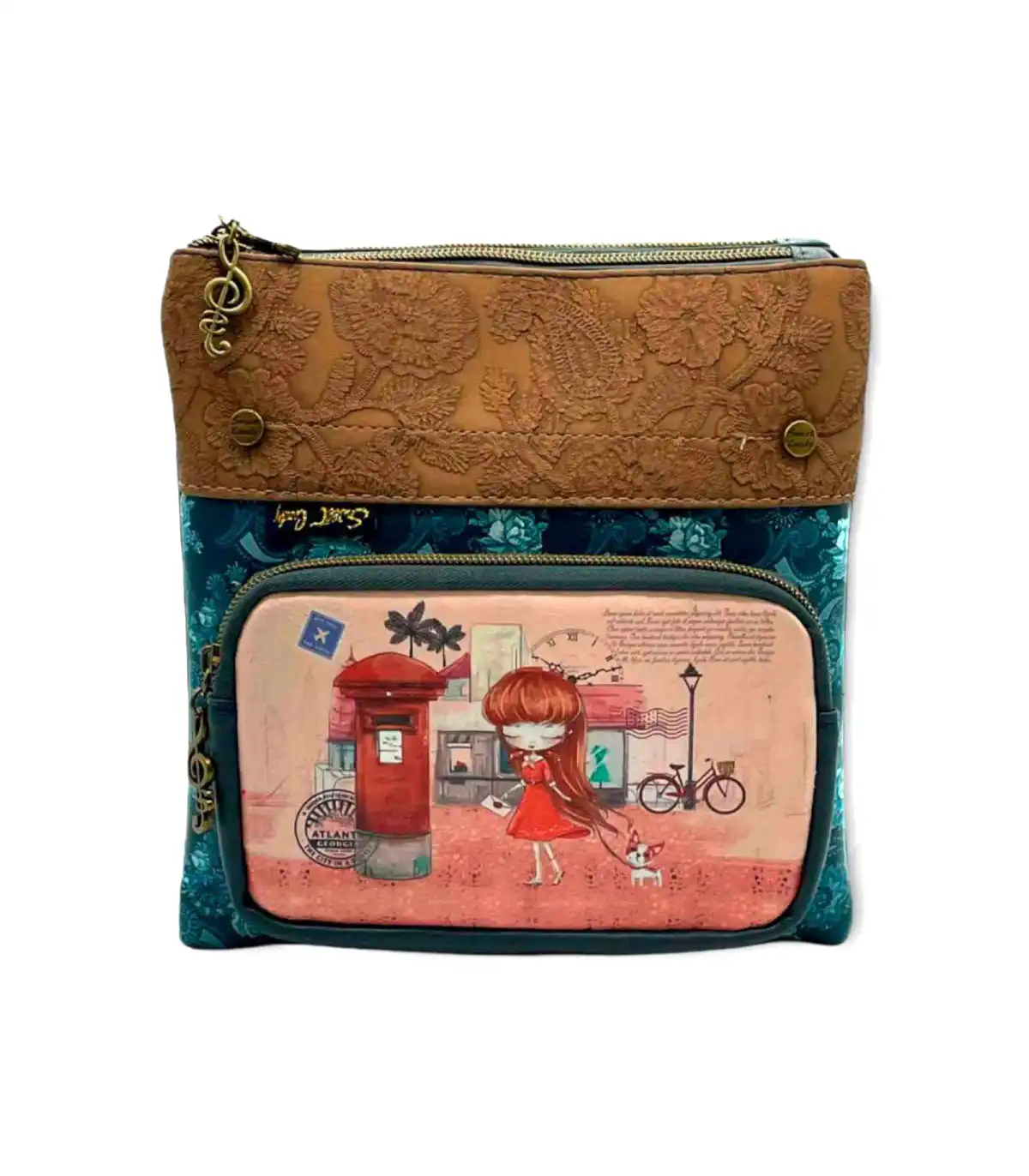 Γυναικεία Τσάντα Χιαστί Sweet Candy CGC074-5 Paris πουρου