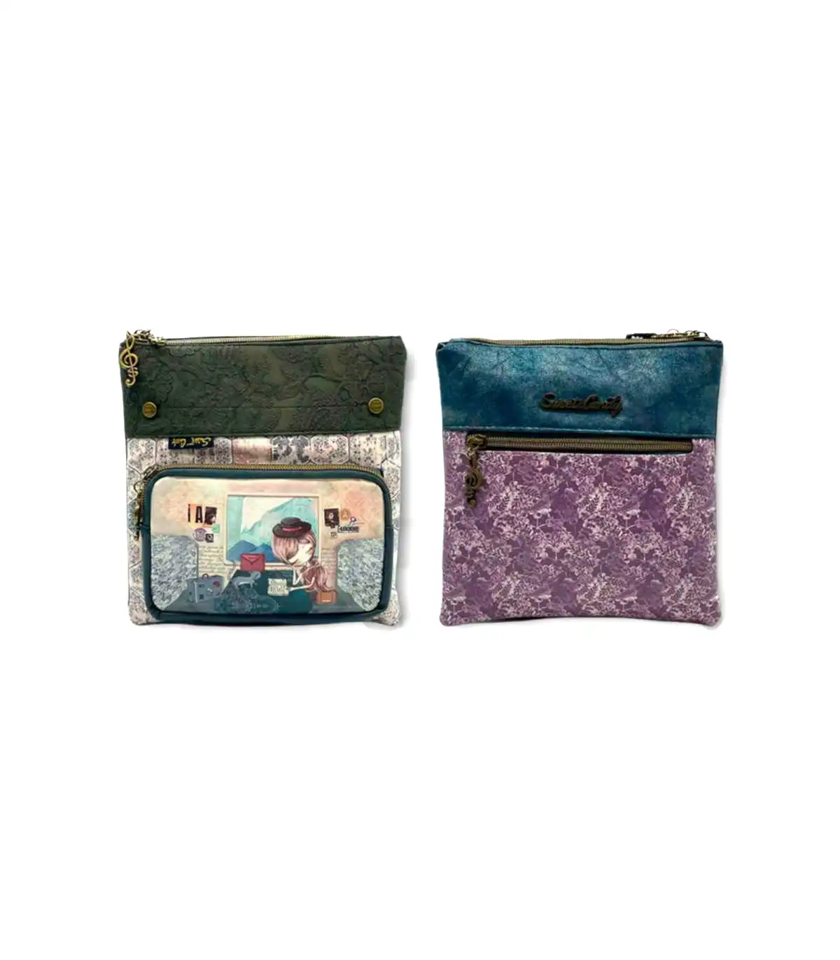 Γυναικεία Τσάντα Χιαστί Sweet Candy CGC074-5 Paris πουρου