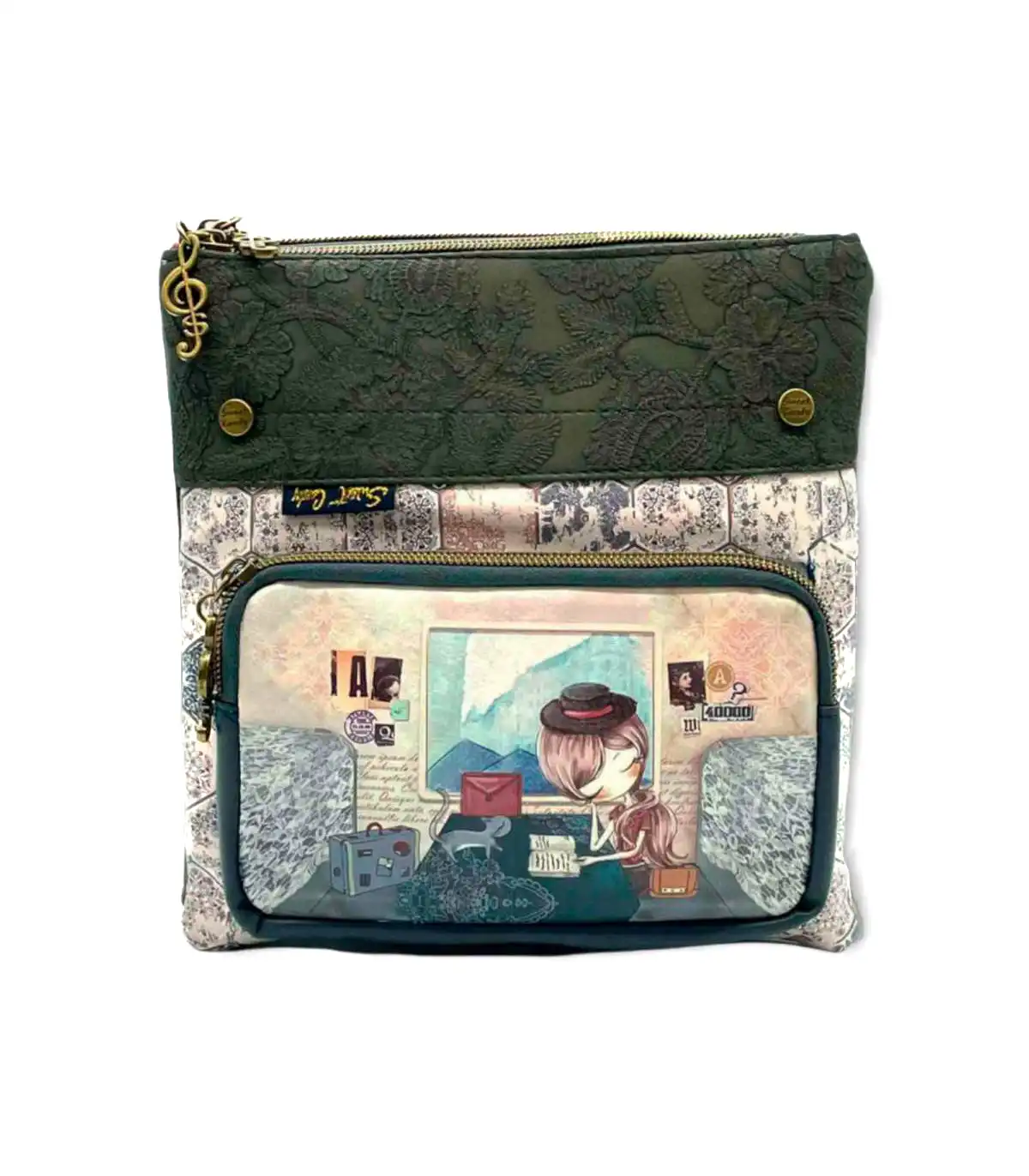 Γυναικεία Τσάντα Χιαστί Sweet Candy CGC074-5 Paris πουρου