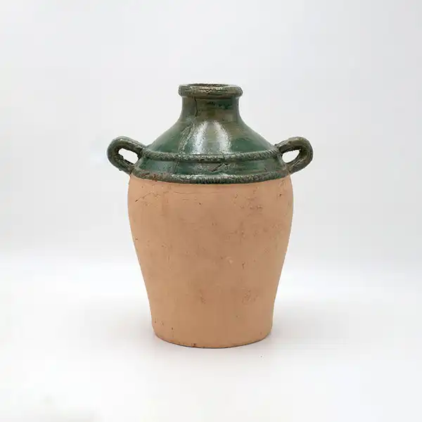 ΒΑΖΟ ΚΕΡΑΜΙΚΟ ΠΡΑΣΙΝΟ-ΜΠΕΖ 26x22x32.5cm ΒΑΖΟ ΚΕΡΑΜΙΚΟ ΠΡΑΣΙΝΟ-ΜΠΕΖ 26x22x32.5cm