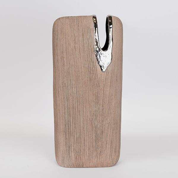 ΒΑΖΟ ΚΕΡΑΜΙΚΟ ΚΑΦΕ – ΑΣΗΜΙ 19.5×9.5x43cm