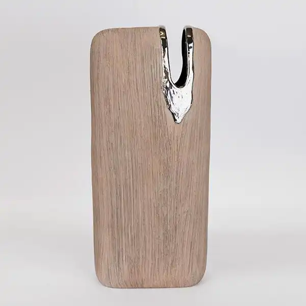 ΒΑΖΟ ΚΕΡΑΜΙΚΟ ΚΑΦΕ – ΑΣΗΜΙ 19.5×9.5x43cm