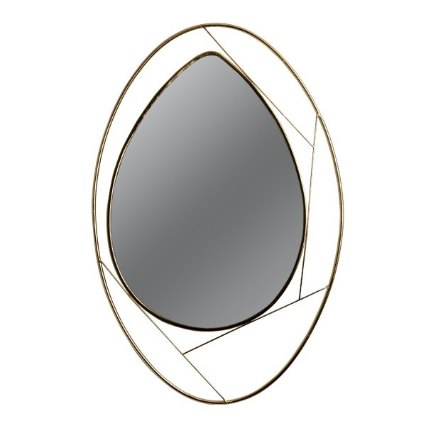 ΚΑΘΡΕΦΤΗΣ ΜΕΤΑΛΛΙΚΟΣ ΧΡΥΣΟΣ 60x2x90cm