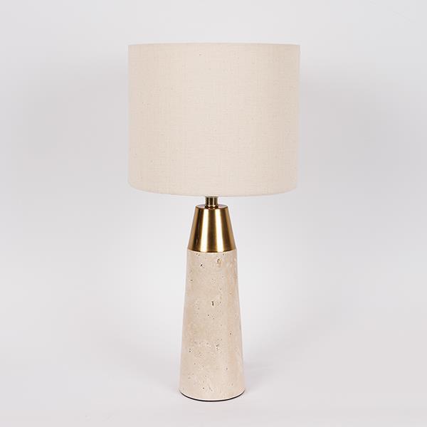 ΕΠΙΤΡΑΠΕΖΙΟ ΦΩΤΙΣΤΙΚΟ ΜΕ ΜΠΕΖ ΚΑΠΕΛΟ ΜΕΤΑΛΙΚΟ – ΜΑΡΜΑΡΙΝΟ ΧΡΥΣΟ – ΜΠΕΖ 25x52cm