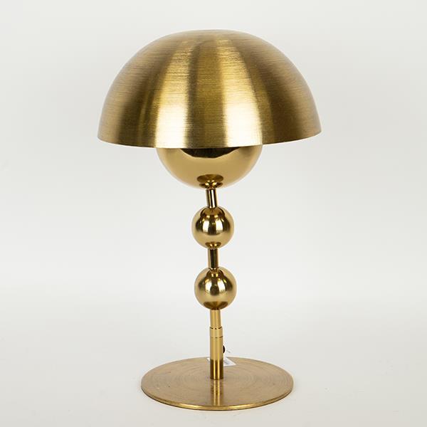 ΕΠΙΤΡΑΠΕΖΙΟ ΦΩΤΙΣΤΙΚΟ ΜΕΤΑΛΛΙΚΟ ΧΡΥΣΟ 26x26x42cm