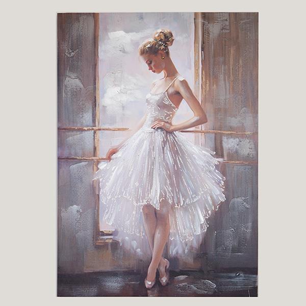 ΠΙΝΑΚΑΣ ΣΕ ΚΑΜΒΑ ΜΠΑΛΑΡΙΝΑ ΛΕΥΚΟ – ΜΠΕΖ – ΓΚΡΙ 70x3x100cm