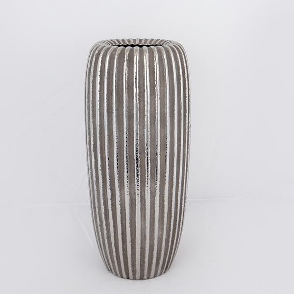 ΒΑΖΟ ΚΕΡΑΜΙΚΟ ΚΑΦΕ – ΑΣΗΜΙ 17.5×17.5×39.5cm