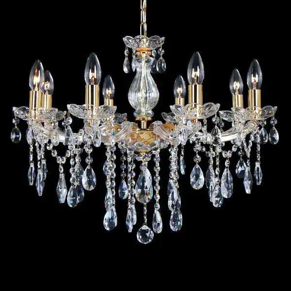 ΠΟΛΥΕΛΑΙΟΣ 8ΦΩΤΟΣ ΜΕ ΚΡΥΣΤΑΛΛΑ ΧΡΥΣΟΣ 63x56cm