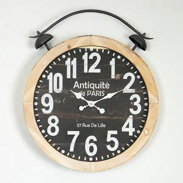 ΡΟΛΟΪ ΤΟΙΧΟΥ ΞΥΛΙΝΟ – ΜΕΤΑΛΛΙΚΟ ΜΑΥΡΟ – NATURAL – ΛΕΥΚΟ 50x6x60cm