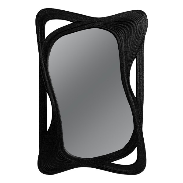 ΚΑΘΡΕΦΤΗΣ ΞΥΛΙΝΟΣ ΜΑΥΡΟΣ 59x3x89cm